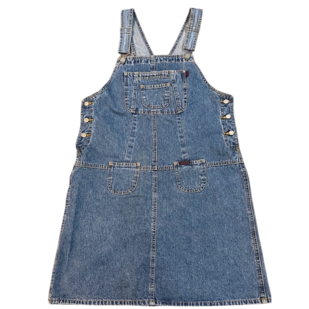 Squeeze Jeans Vintage Denim Overall Dress – Size S